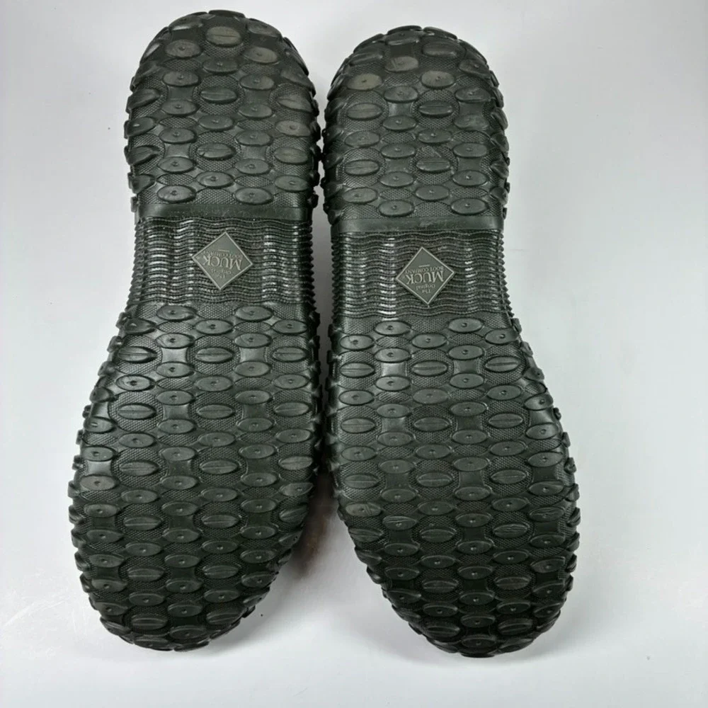 Muck Boots Muckster II Low Men's US 12 Moss Green Waterproof Outdoor Garden Shoe
